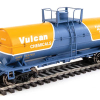36' Chemical Tank Car - Ready to Run -- Vulcan Chemical GATX #33763