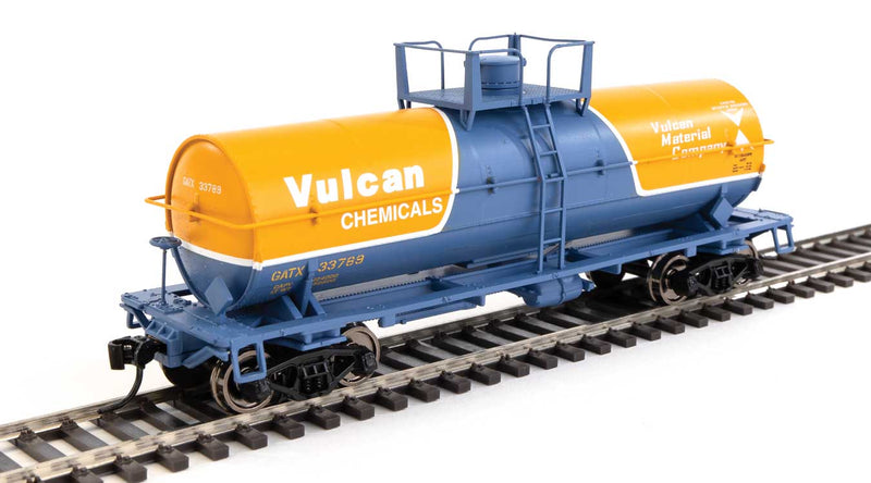36' Chemical Tank Car - Ready to Run -- Vulcan Chemical GATX #33789-1