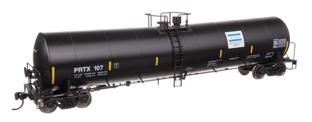 Trinity 25,000-Gallon Tank Car - Ready to Run -- Chicago Asphalt PRTX #107-1