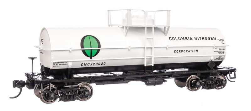 36' 10,000-Gallon Insulated Tank Car w/Large Dome, Bolted Jacket - Ready to -- Columbia Nitrogen CNCX #20020-1