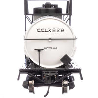 36' 10,000-Gallon Insulated Tank Car w/Large Dome, Bolted Jacket - Ready to -- Corn Products Company CCLX #829