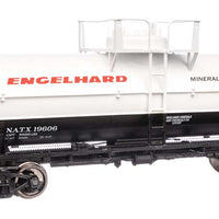 36' 10,000-Gallon Insulated Tank Car w/Large Dome, Bolted Jacket - Ready to -- Engelhard Minerals & Chemicals NATX #19606