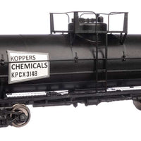 36' 10,000-Gallon Insulated Tank Car w/Large Dome, Bolted Jacket - Ready to -- Koppers Chemicals KPCX #3148