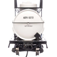 36' 10,000-Gallon Insulated Tank Car w/Large Dome, Bolted Jacket - Ready to -- National Starch & Chemical ACFX #6272