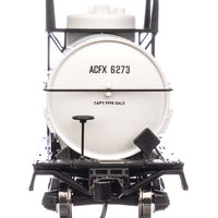 36' 10,000-Gallon Insulated Tank Car w/Large Dome, Bolted Jacket - Ready to -- National Starch & Chemical ACFX #6273