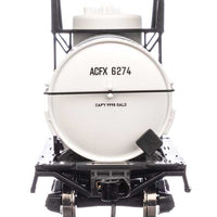 36' 10,000-Gallon Insulated Tank Car w/Large Dome, Bolted Jacket - Ready to -- National Starch & Chemical ACFX #6274
