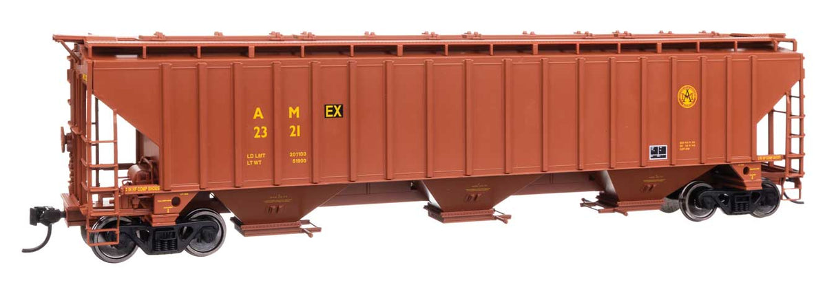 57' Trinity 4750 3-Bay Covered Hopper - Ready to Run -- Allied Enterprises #2321
