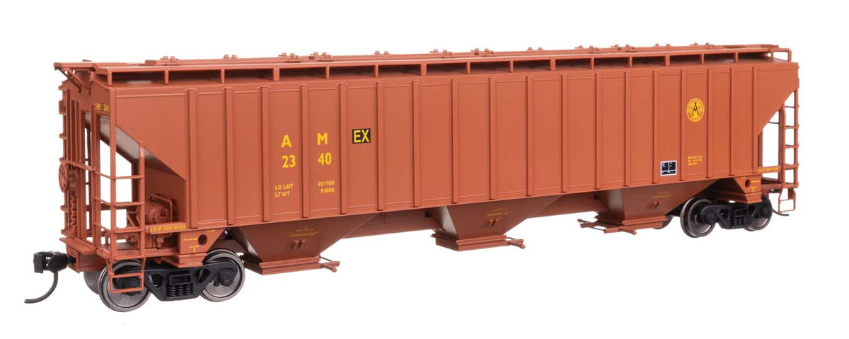 57' Trinity 4750 3-Bay Covered Hopper - Ready to Run -- Allied Enterprises #2340-1
