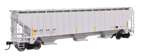 57' Trinity 4750 3-Bay Covered Hopper - Ready to Run -- General Electric Rail Service WCFX #4519-1