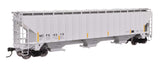 57' Trinity 4750 3-Bay Covered Hopper - Ready to Run -- General Electric Rail Service WCFX #4519-2