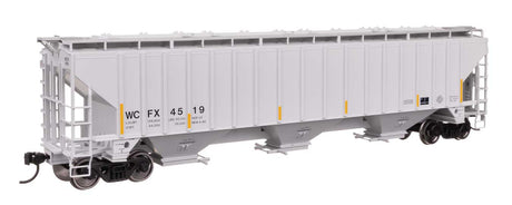 57' Trinity 4750 3-Bay Covered Hopper - Ready to Run -- General Electric Rail Service WCFX #4519-2