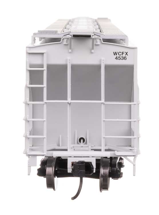 57' Trinity 4750 3-Bay Covered Hopper - Ready to Run -- General Electric Rail Service WCFX #4520-4