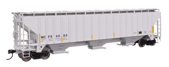 57' Trinity 4750 3-Bay Covered Hopper - Ready to Run -- General Electric Rail Service WCFX #4521-1