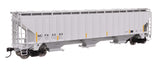 57' Trinity 4750 3-Bay Covered Hopper - Ready to Run -- General Electric Rail Service WCFX #4521-2
