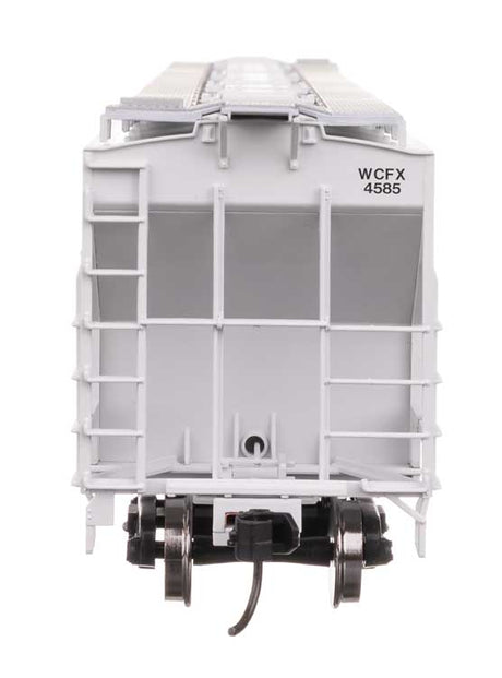 57' Trinity 4750 3-Bay Covered Hopper - Ready to Run -- General Electric Rail Service WCFX #4521-4