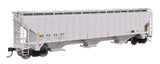 57' Trinity 4750 3-Bay Covered Hopper - Ready to Run -- General Electric Rail Service WCFX #4522-2