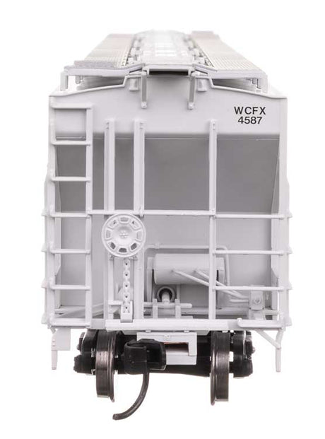 57' Trinity 4750 3-Bay Covered Hopper - Ready to Run -- General Electric Rail Service WCFX #4522-3