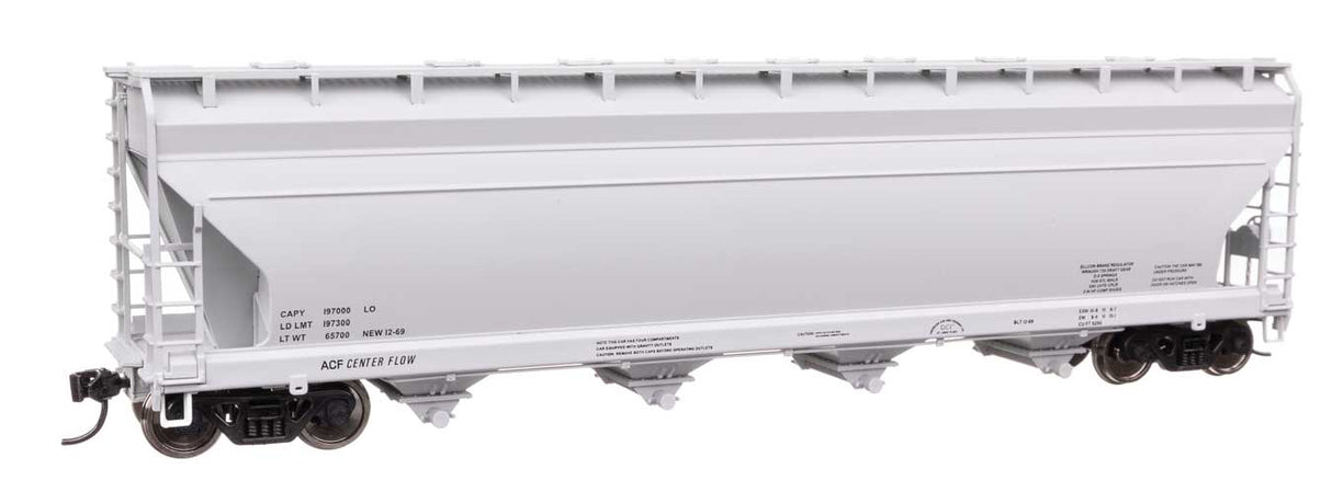 ACF 5250 4-Bay Centerflow Covered Hopper - Ready to Run -- Data Only-2