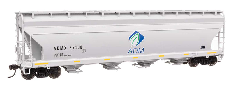 ACF 5250 4-Bay Centerflow Covered Hopper - Ready to Run -- Archer-Daniels-Midland #85100-1