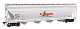 ACF 5250 4-Bay Centerflow Covered Hopper - Ready to Run -- El Rexene ACFX #54370-1