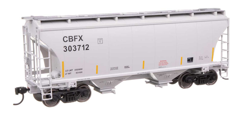 39' Trinity 3281 2-Bay Covered Hopper - Ready-to-Run -- CBFX #303712-1