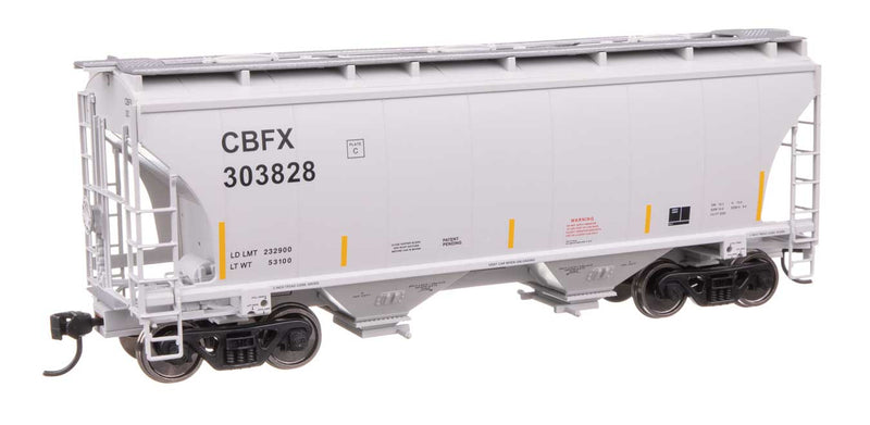 39' Trinity 3281 2-Bay Covered Hopper - Ready-to-Run -- CBFX #303828-1