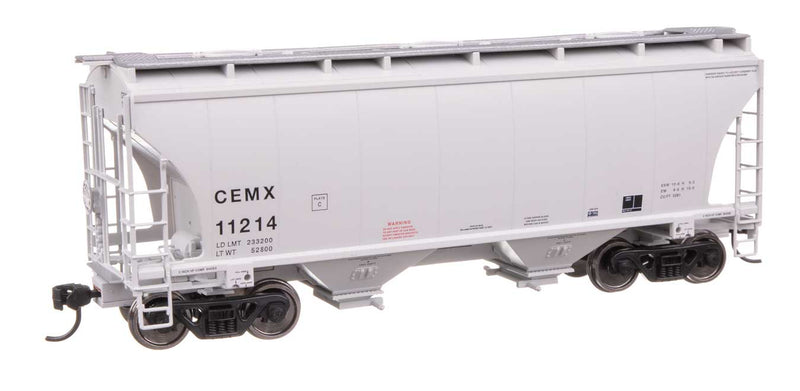 39' Trinity 3281 2-Bay Covered Hopper - Ready-to-Run -- CEMX #11214-1