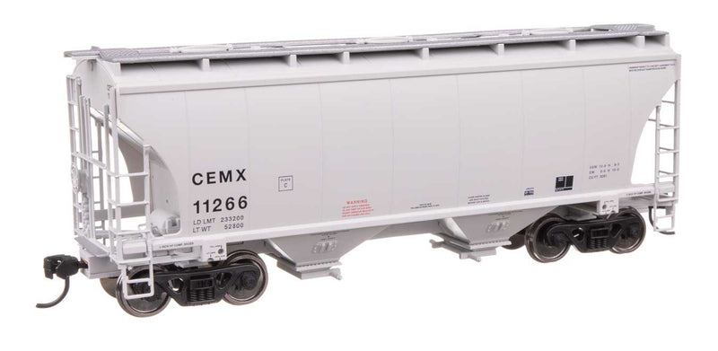 39' Trinity 3281 2-Bay Covered Hopper - Ready-to-Run -- CEMX #11266-1