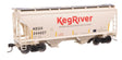 39' Trinity 3281 2-Bay Covered Hopper - Ready-to-Run -- Keg River #244027-1