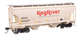 39' Trinity 3281 2-Bay Covered Hopper - Ready-to-Run -- Keg River #244027-1
