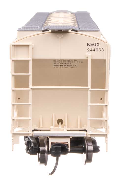 39' Trinity 3281 2-Bay Covered Hopper - Ready-to-Run -- Keg River #244063-4