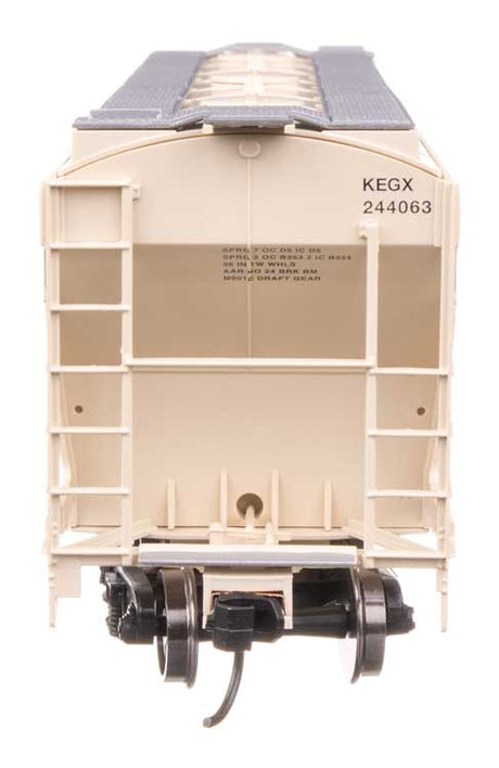 39' Trinity 3281 2-Bay Covered Hopper - Ready-to-Run -- Keg River #244063-4