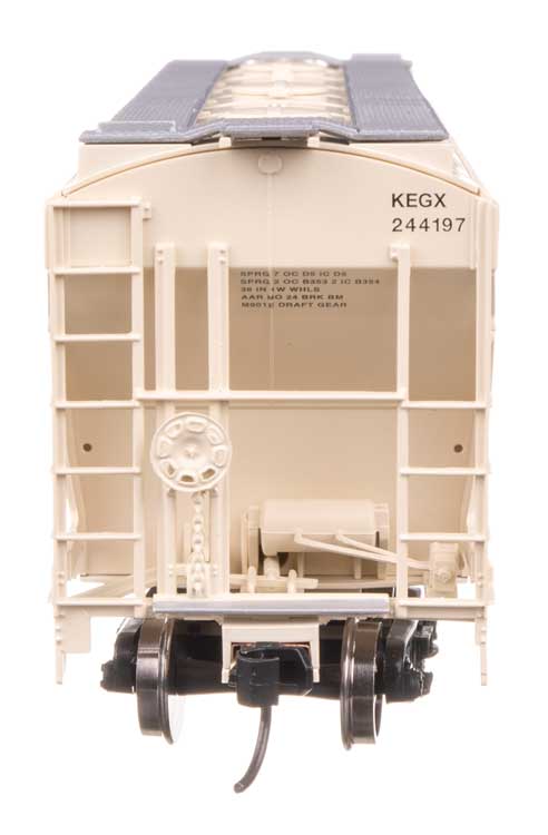 39' Trinity 3281 2-Bay Covered Hopper - Ready-to-Run -- Keg River #244197-3