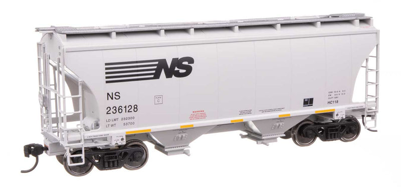39' Trinity 3281 2-Bay Covered Hopper - Ready-to-Run -- Norfolk Southern #236128-1