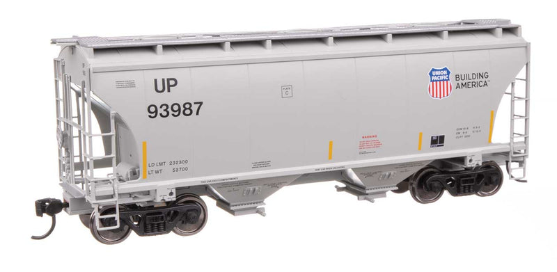 39' Trinity 3281 2-Bay Covered Hopper - Ready-to-Run -- Union Pacific(R) #93987-1