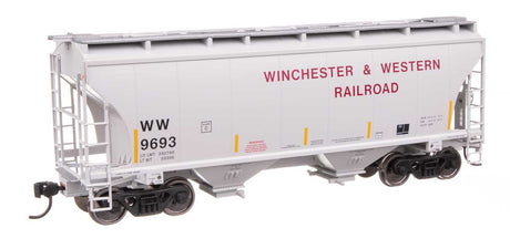 39' Trinity 3281 2-Bay Covered Hopper - Ready-to-Run -- Winchester & Western #9693-2
