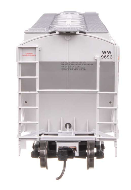39' Trinity 3281 2-Bay Covered Hopper - Ready-to-Run -- Winchester & Western #9693-4