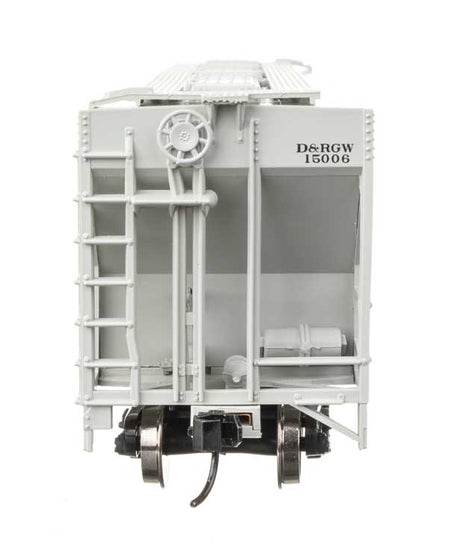 50' Pullman-Standard PS2-CD 4427 3-Bay Covered Hopper - Ready to Run -- Denver & Rio Grande Western #15006-3