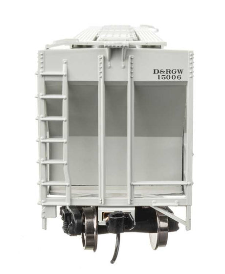 50' Pullman-Standard PS2-CD 4427 3-Bay Covered Hopper - Ready to Run -- Denver & Rio Grande Western #15006-4
