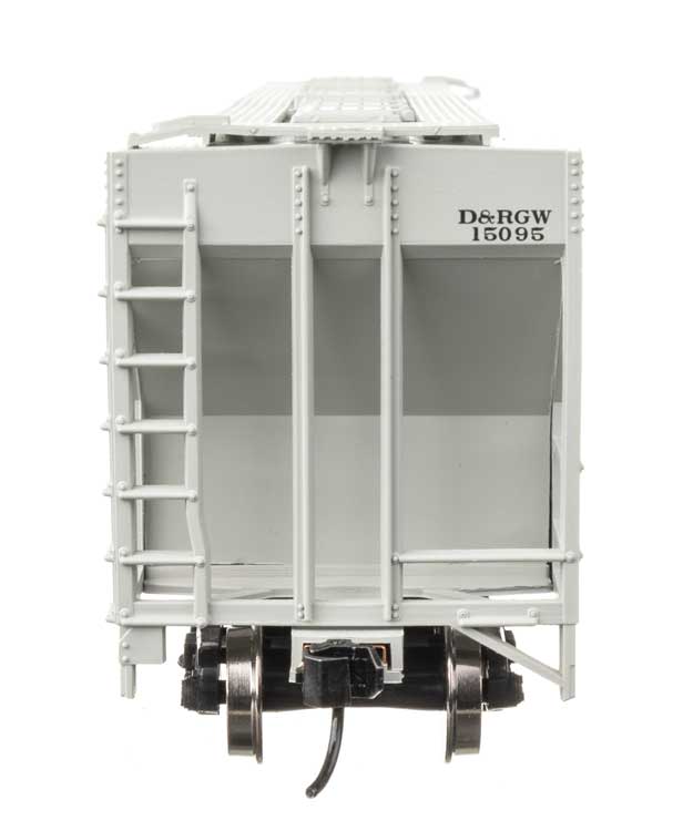 50' Pullman-Standard PS2-CD 4427 3-Bay Covered Hopper - Ready to Run -- Denver & Rio Grande Western #15095-4