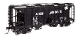 ACF 1958 Cu Ft Covered Hopper - Ready to Run -- Ann Arbor #121-1