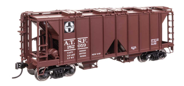 ACF 1958 Cu Ft Covered Hopper - Ready to Run -- Santa Fe #182059-1