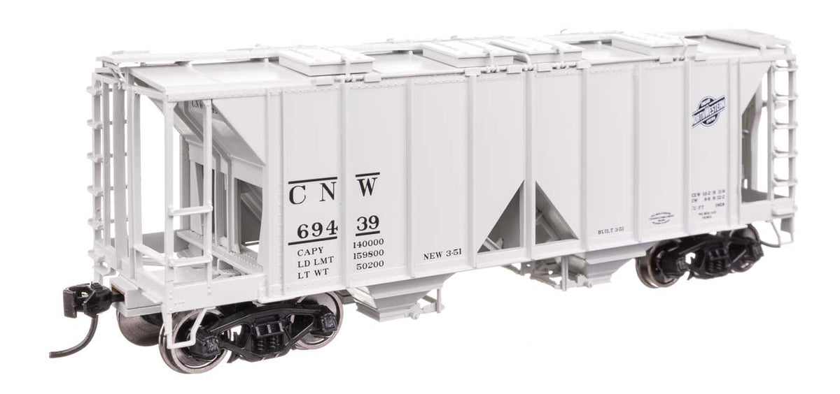 ACF 1958 Cu Ft Covered Hopper - Ready to Run -- Chicago & North Western(TM) #69439-2