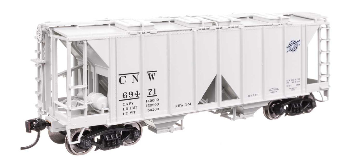 ACF 1958 Cu Ft Covered Hopper - Ready to Run -- Chicago & North Western(TM) #69471-1