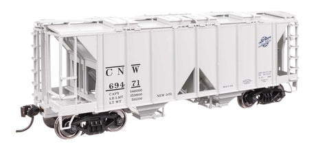 ACF 1958 Cu Ft Covered Hopper - Ready to Run -- Chicago & North Western(TM) #69471-2
