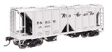 ACF 1958 Cu Ft Covered Hopper - Ready to Run -- Denver & Rio Grande Western(TM) #18405-2