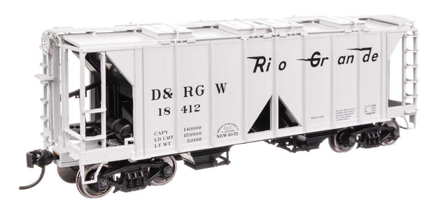 ACF 1958 Cu Ft Covered Hopper - Ready to Run -- Denver & Rio Grande Western(TM) #18412-1