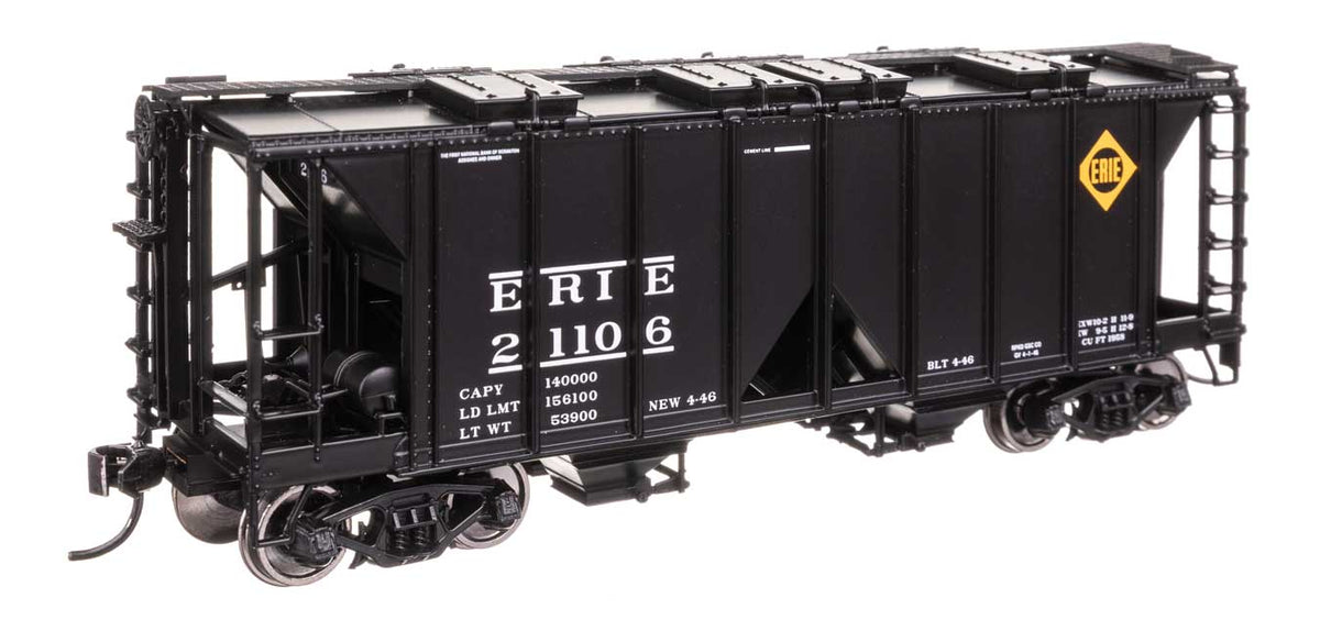 ACF 1958 Cu Ft Covered Hopper - Ready to Run -- Erie #21106-1