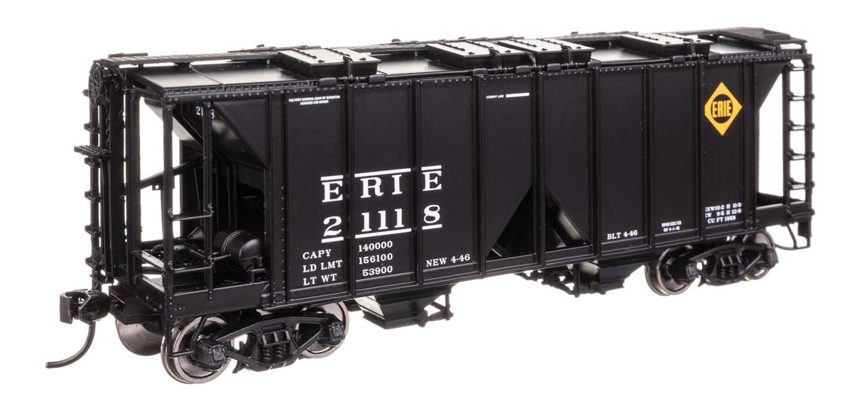 ACF 1958 Cu Ft Covered Hopper - Ready to Run -- Erie #21118-1
