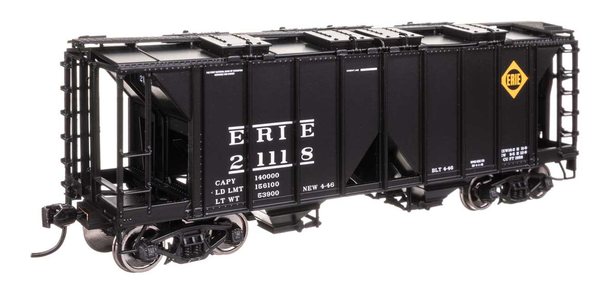 ACF 1958 Cu Ft Covered Hopper - Ready to Run -- Erie #21118-2